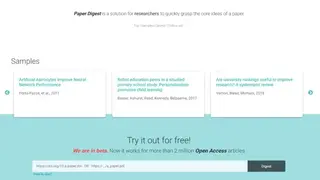 Paper Digest screenshot