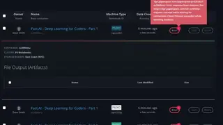 Paperspace screenshot