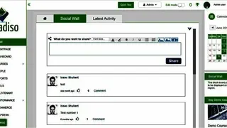 Paradiso LMS screenshot