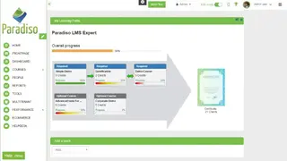 Paradiso LMS Healthcare screenshot