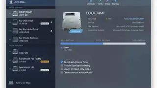 Paragon NTFS for Mac OS X screenshot