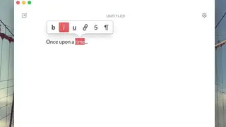 Paragraphs screenshot