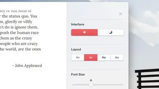 Paragraphs screenshot