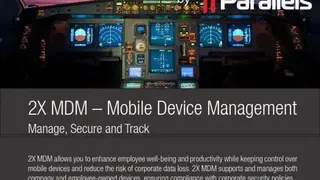 Parallels 2X MDM screenshot