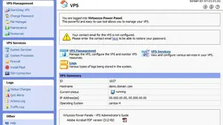 Parallels Virtuozzo Containers screenshot
