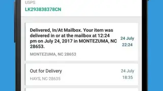 Parcels screenshot