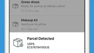 Parcels App screenshot