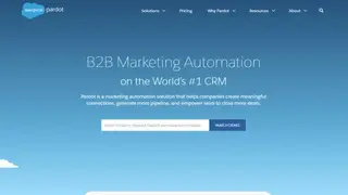 Pardot Marketing Automation screenshot