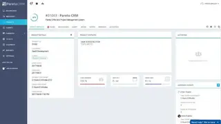 Pareto CRM screenshot