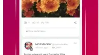 Parler screenshot