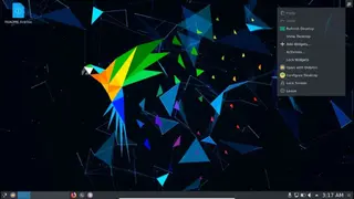 Parrot OS screenshot