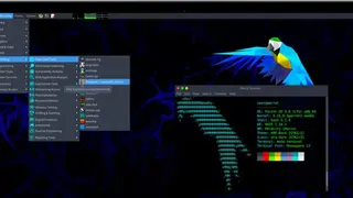 Parrot OS screenshot