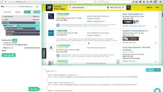 ParseHub screenshot