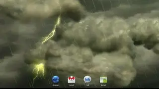 Particle Storm Live Wallpaper screenshot