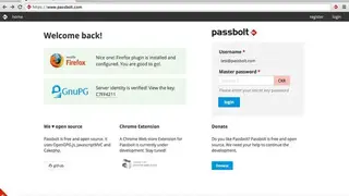 Passbolt screenshot