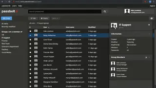 Passbolt screenshot