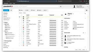 Passbolt screenshot