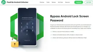 PassFab Android Unlocker screenshot