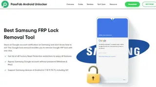 PassFab Android Unlocker screenshot