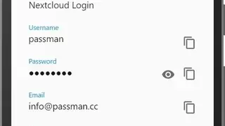 Passman screenshot