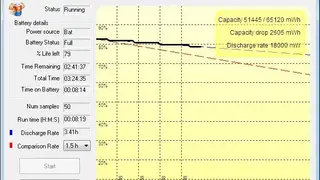 Passmark BatteryMon screenshot