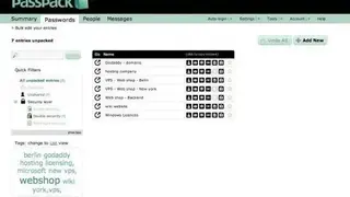 PassPack screenshot