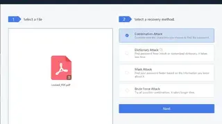 PassRec PDF Password Recovery screenshot