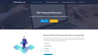 PassRec PDF Password Recovery screenshot