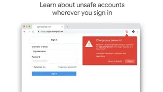 Password Checkup screenshot