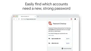 Password Checkup screenshot