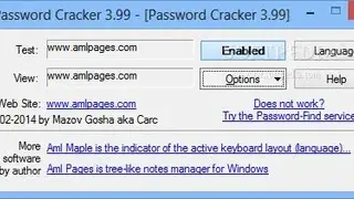 Password Cracker screenshot