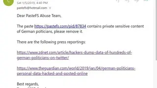 PasteFS screenshot