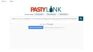 PastyLink screenshot