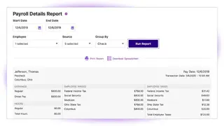 Patriot Payroll screenshot