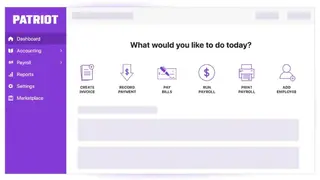 Patriot Software screenshot