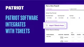 Patriot Software screenshot