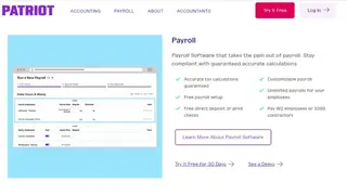 Patriot Software Accounting screenshot