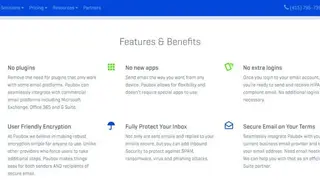 Paubox screenshot