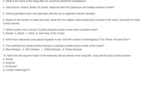 PaulsQuiz screenshot
