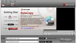 Pavtube ByteCopy screenshot