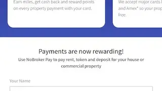 Pay rent online with Credit Cards screenshot