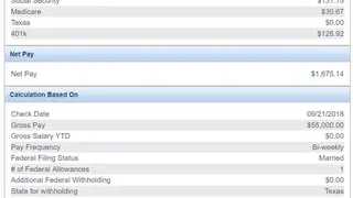 PaycheckCity screenshot