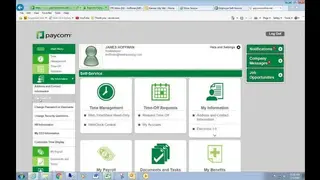 Paycom screenshot