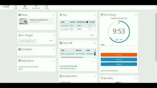 Paylocity Web Pay screenshot