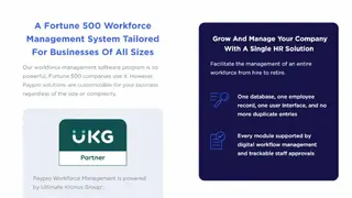 Paypro Workforce Management screenshot