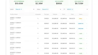 Payroo screenshot