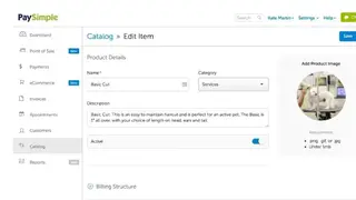 PaySimple screenshot