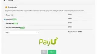PayU screenshot