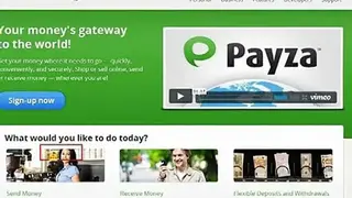 Payza screenshot