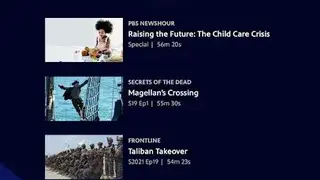 PBS Video screenshot